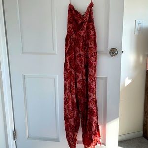 Urban Outfitters strapless boho jumpsuit like new
